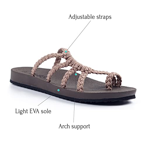 Plaka Flip Flops for Women with Arch Support