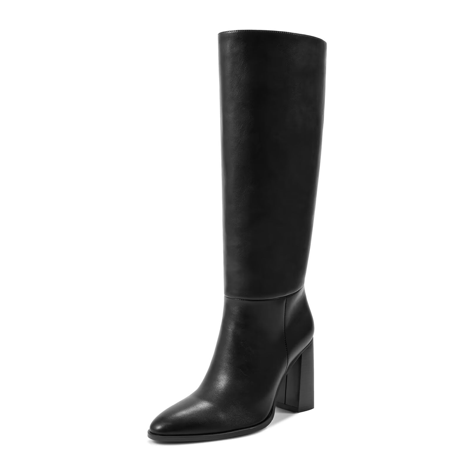 Stylish Chunky Heel Knee High Boots for Women
