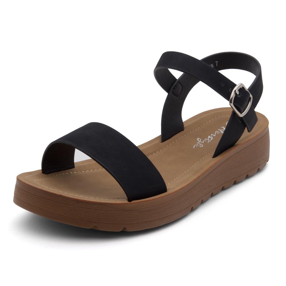 Herstyle MARINNA Women's Open Toe Casual Walking Sandals
