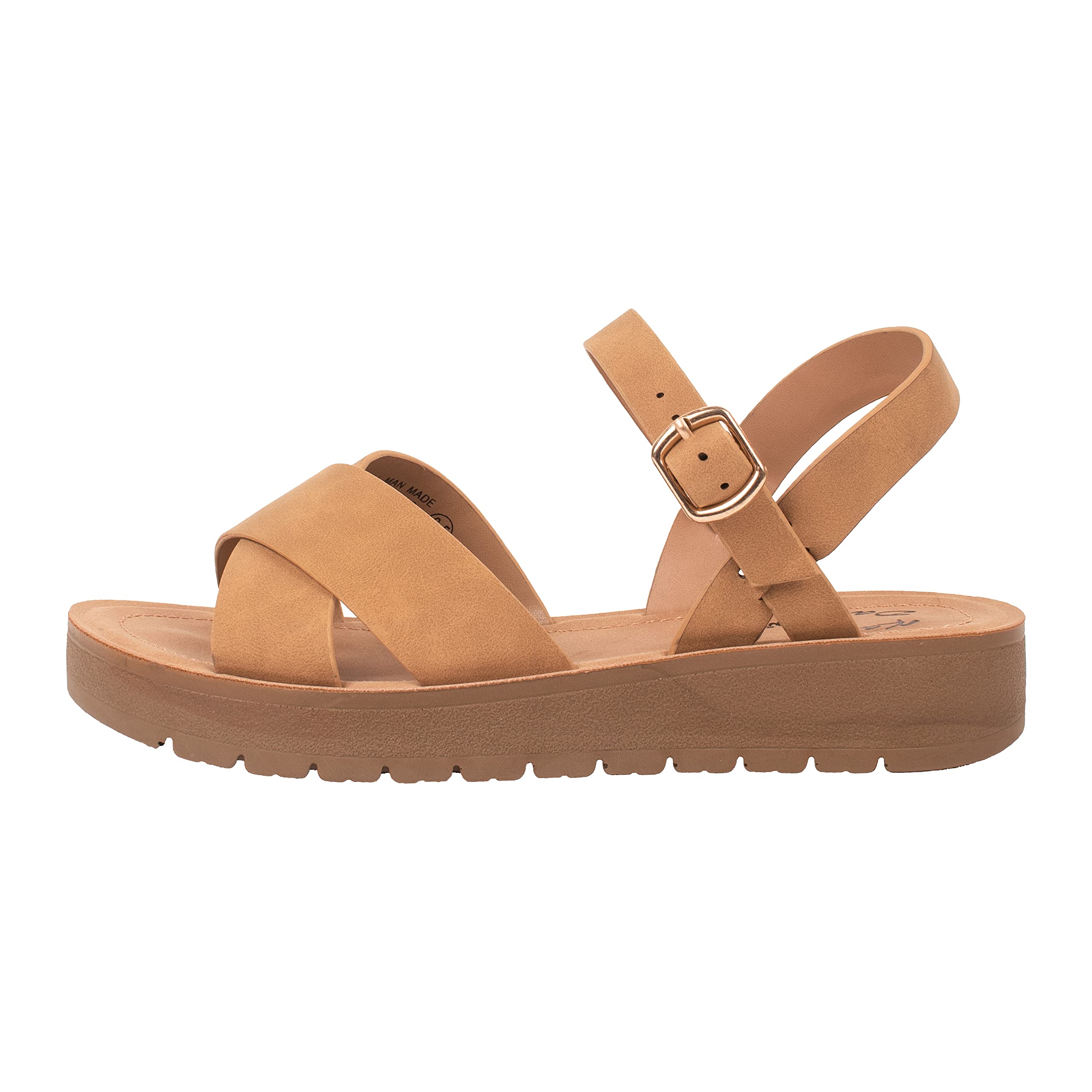 JOSIE Women's Criss Cross Platform Sandals