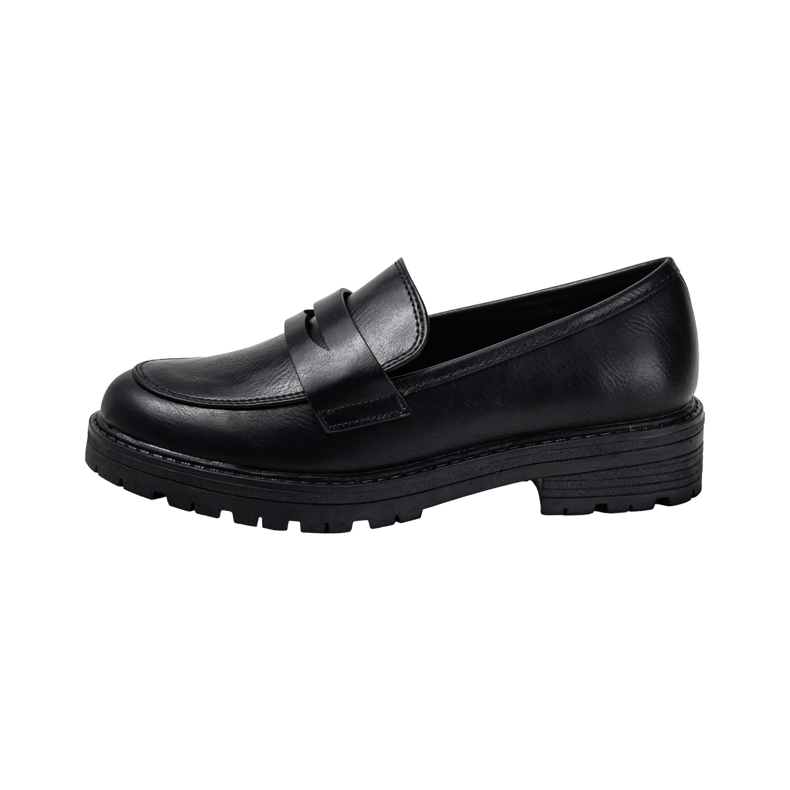 Krystal-2 Girls Slip-On Loafers for School and Dress