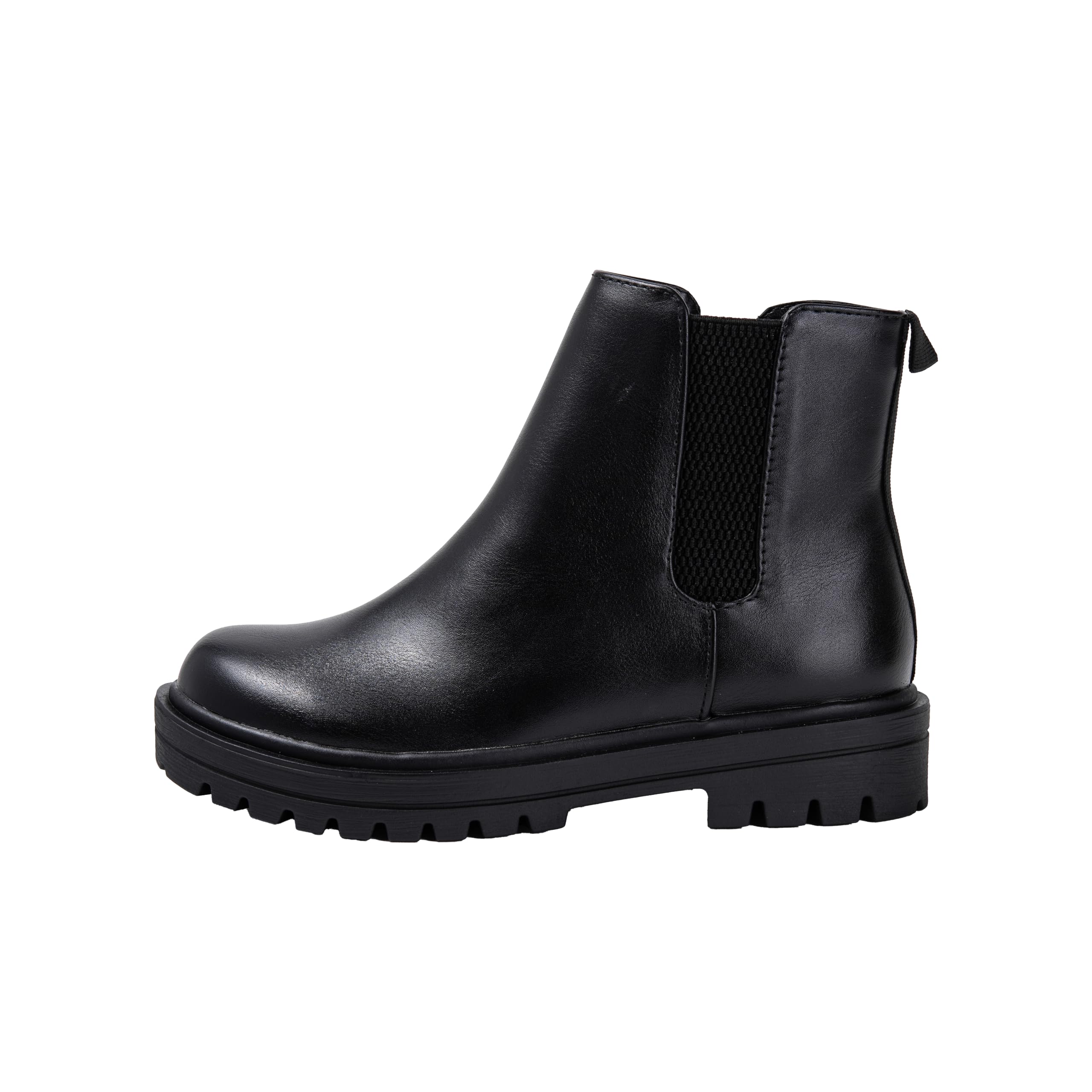 Kassie Daniela Girls Lug Sole Chelsea Boots